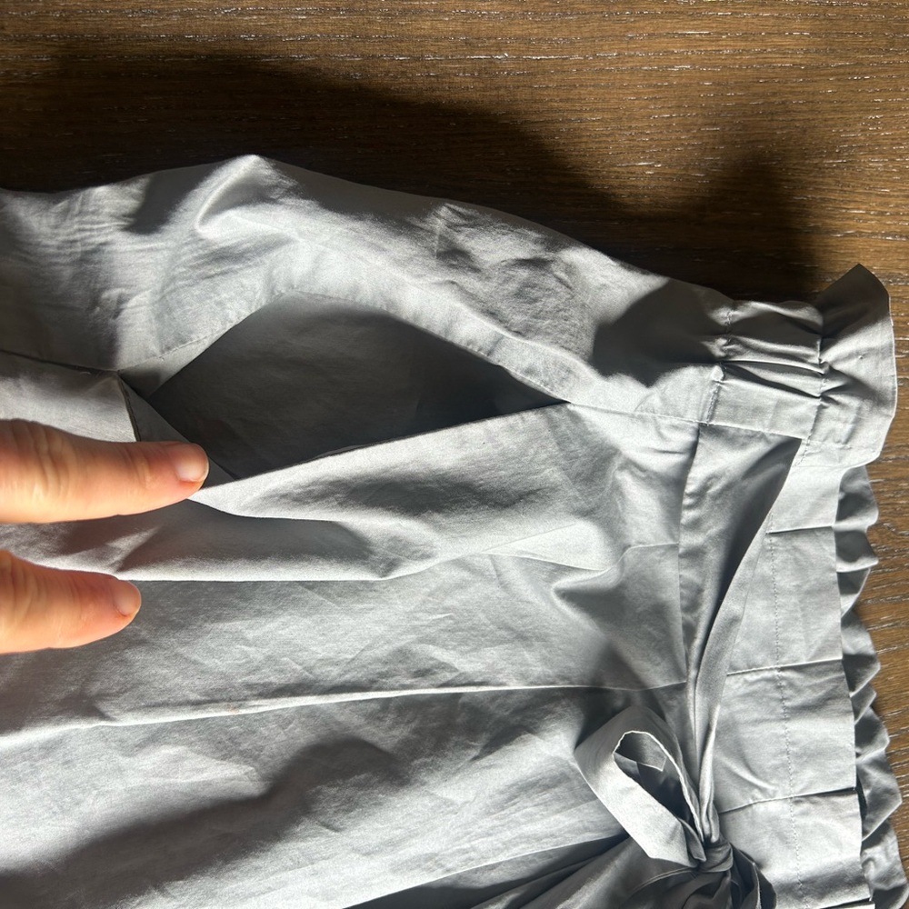 Theory Gray Ruffled Skirt - Picture 6 of 6